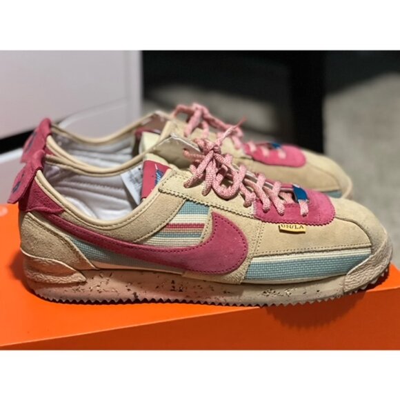 Nike Union LA Cortez SP Sesame Men Shoes Size 10 Worn DR1413-200 No Box - Picture 2 of 8